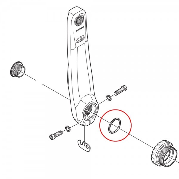 SHIMANO FC-7800 RUBBER RING