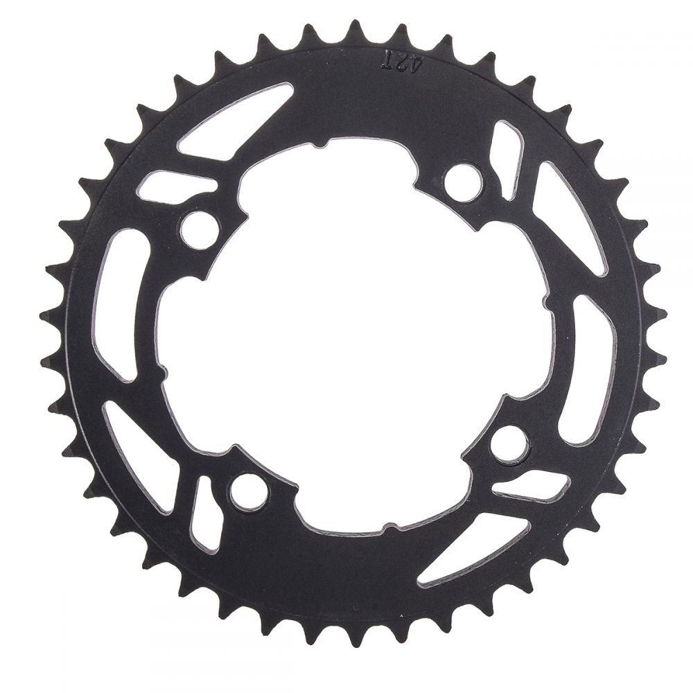 Insight 4-Bolt BMX Chainring 104mm BCD 40T Silver 
