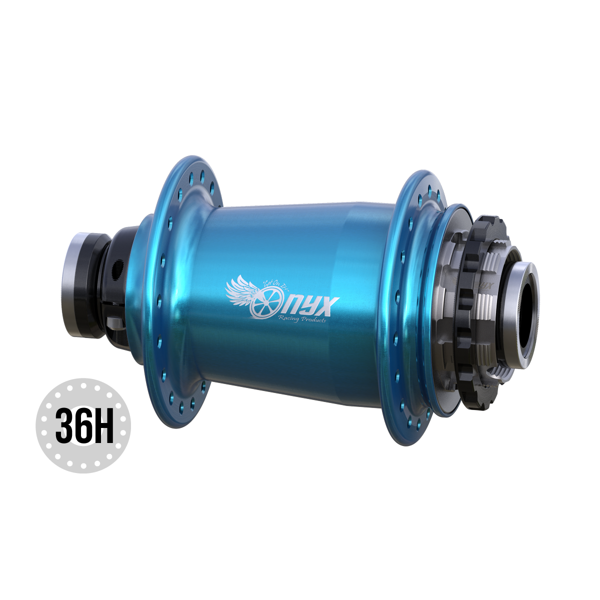 Onyx Racing Products MTB ISO HG Hub Set 100/135mm 15/12mm