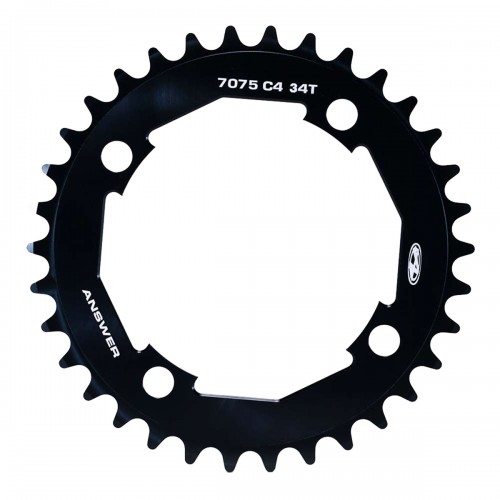 ANSWER TYPHOON CHAINRING C4 4-BOLT...