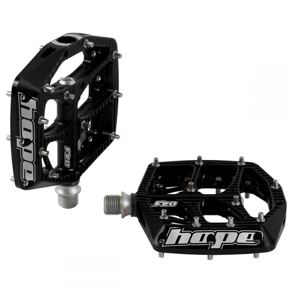 HOPE F20 ALLOY 9/16" CRMO AXLE PEDALS