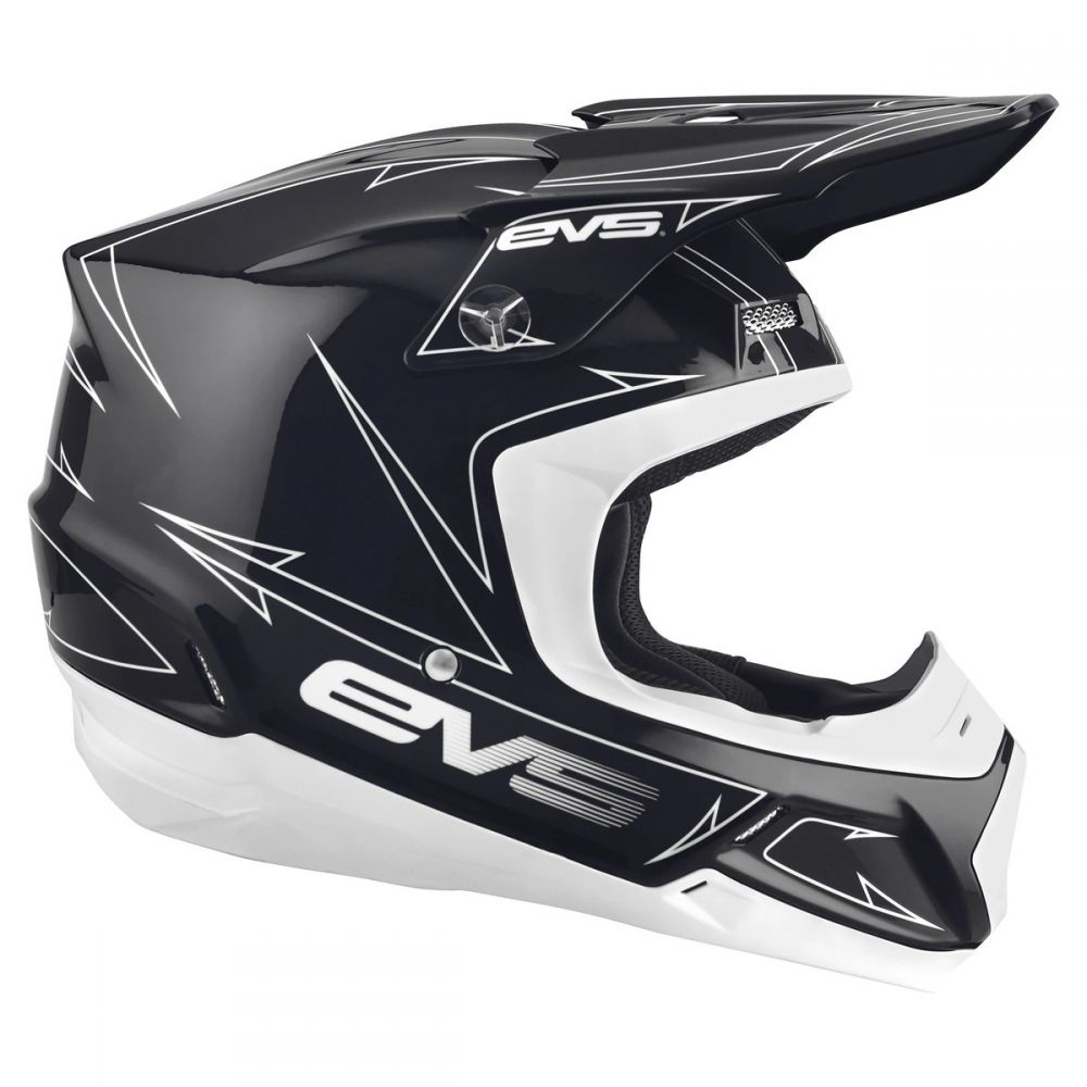 EVS T5 PINNER MATT BLACK HELMET
