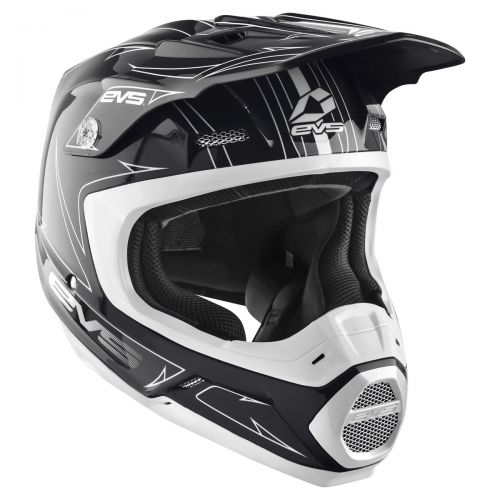 EVS T5 PINNER MATT BLACK HELMET