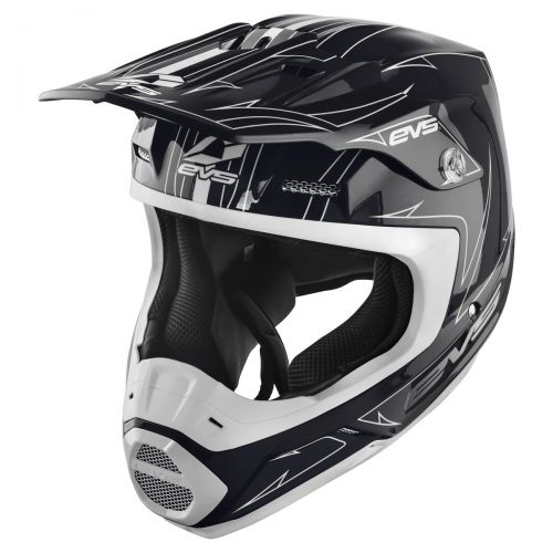 EVS T5 PINNER MATT BLACK HELMET