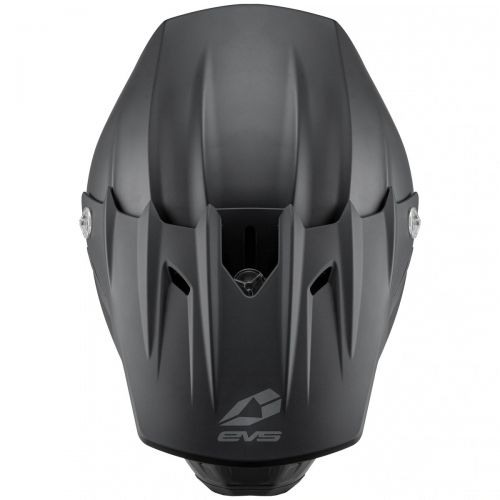 EVS T5 SOLID MATT BLACK HELMET