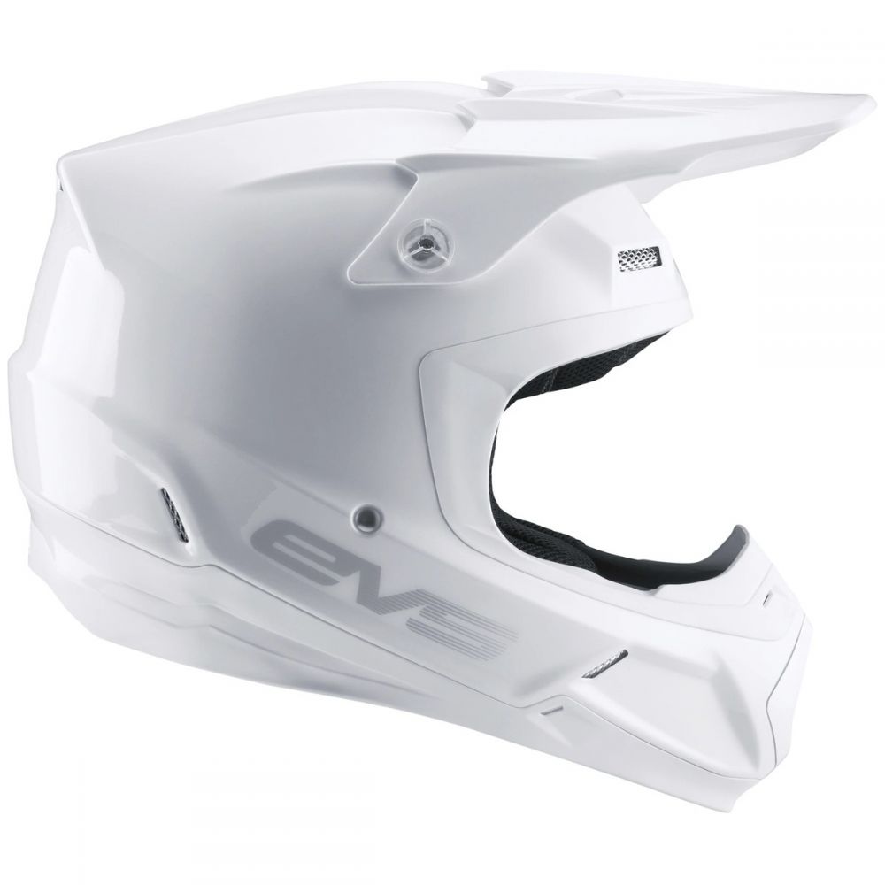 EVS T5 SOLID WHITE HELMET