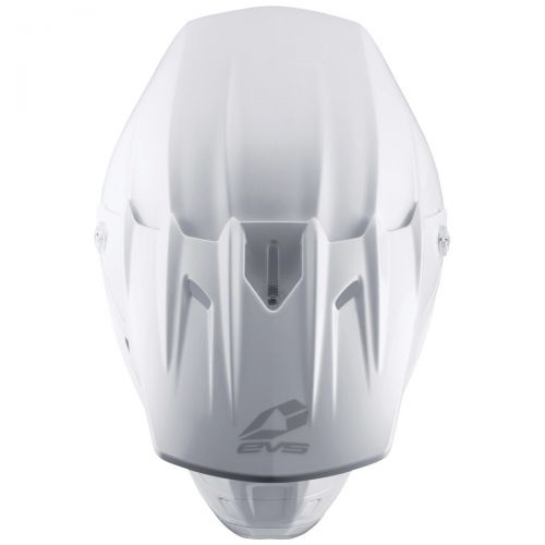 EVS T5 SOLID WHITE HELMET