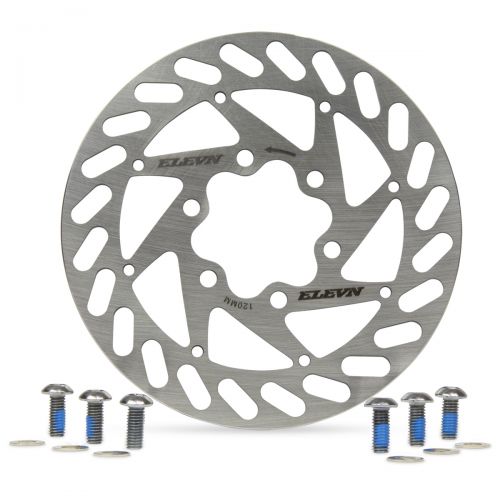 ELEVN DISC BRAKE ROTOR 120mm CHROME