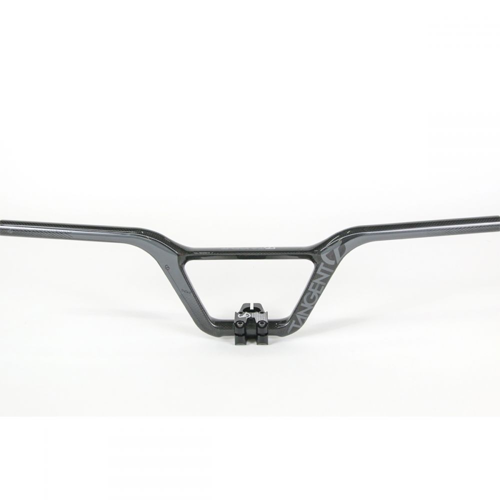 TANGENT CARBON VORTEX HANDLEBARS 6.5" Color Black / Grey Handlebar Height 6.50"