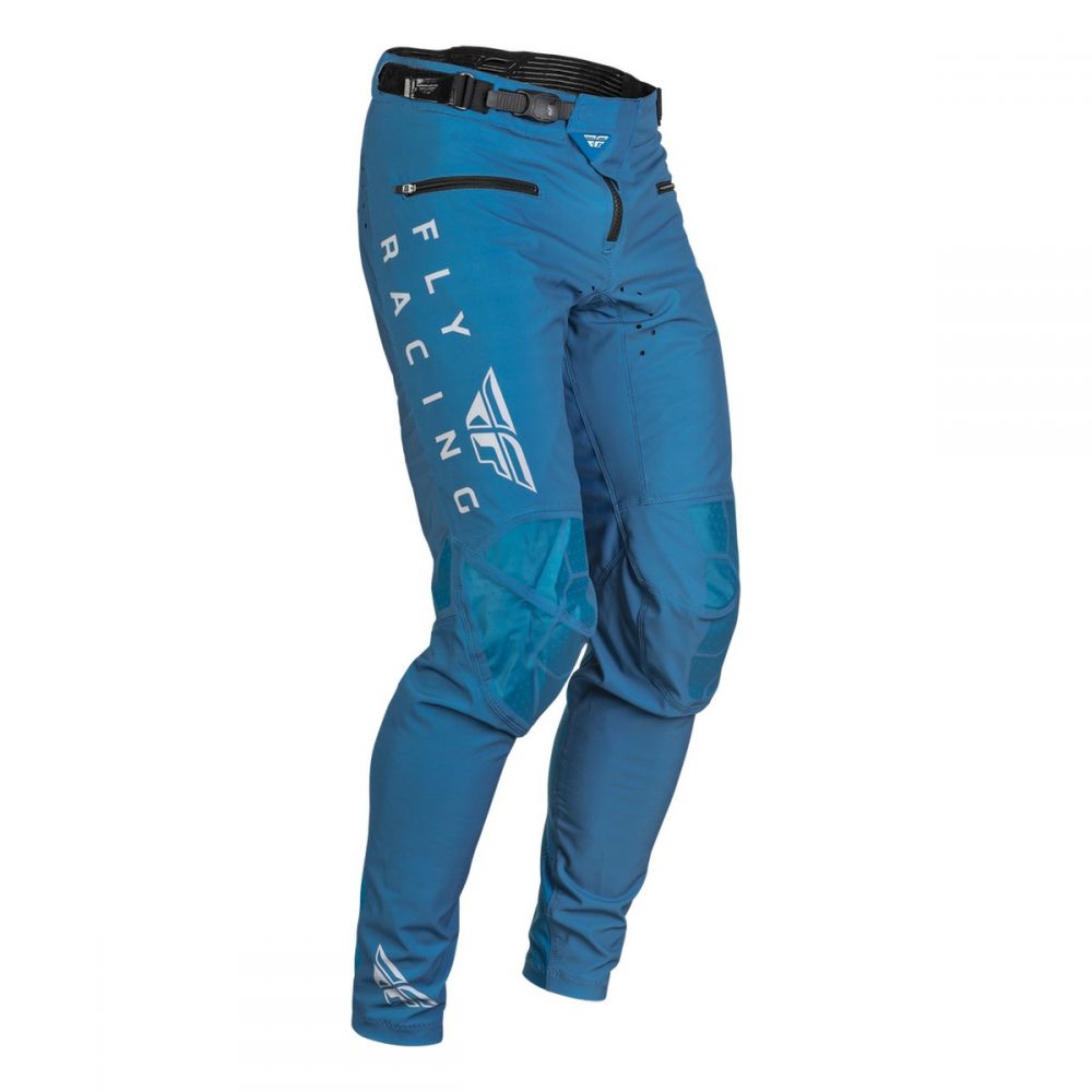 2022 FLY Racing Radium Bicycle Pants Blue/White - Two Hoosiers Cyclery, LLC