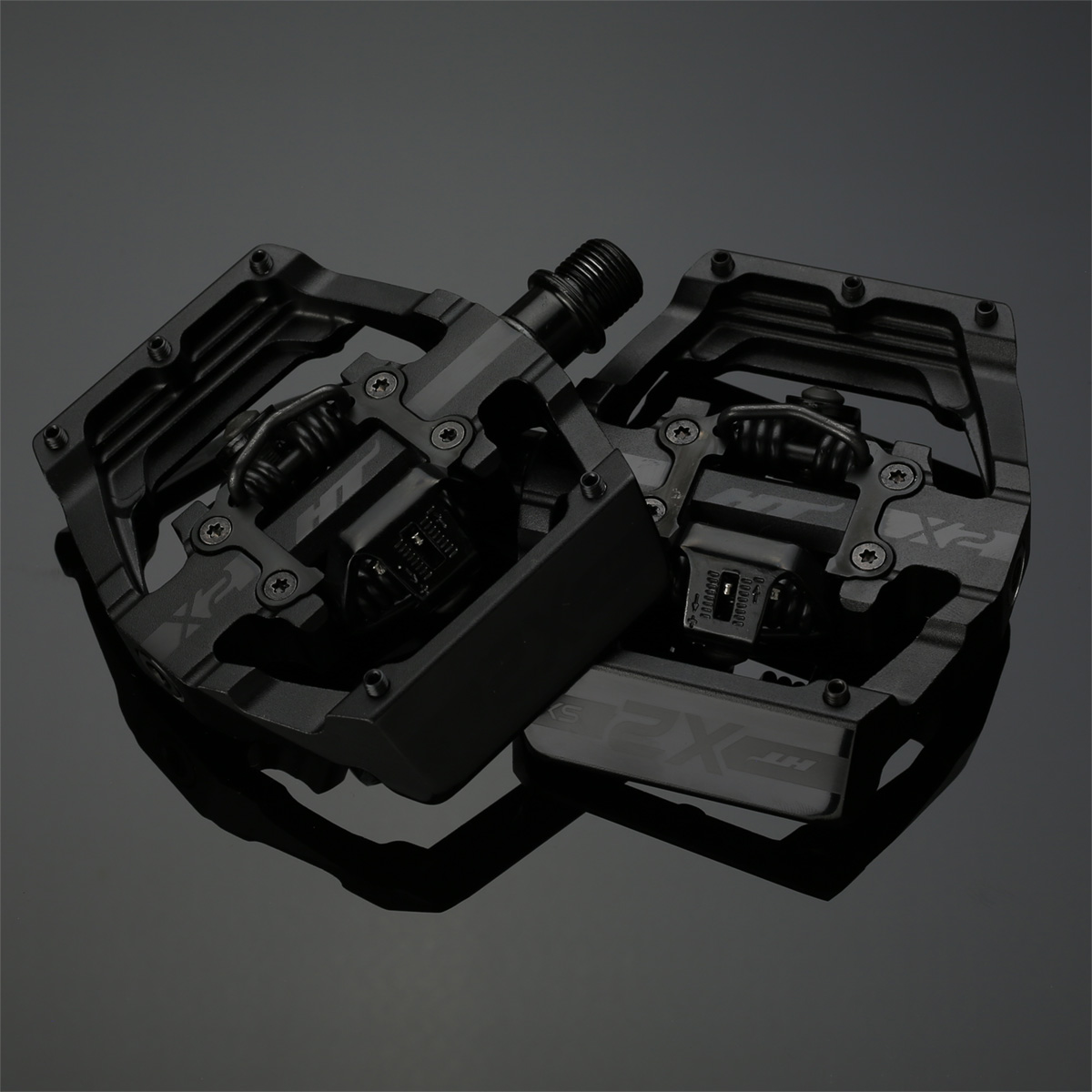 HT X2-SX PEDALS Color Stealth Black