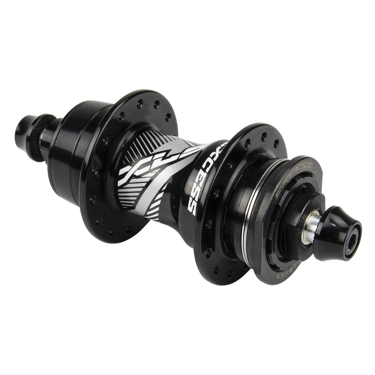 EXCESS MINI EXPERT 28H P3X1 R24 REAR HUB Color Black / White
