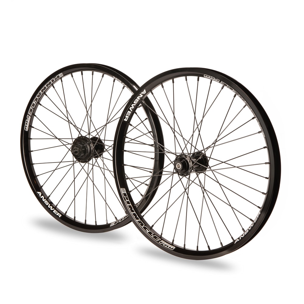 ANSWER PINNACLE PRO V2 OS20 WHEELSETS Color Black Sizes Tires