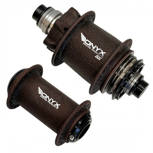 ONYX FRONT SOLID 20MM - REAR ULTRA SS ISO OX 110/10MM 36 COFFEE GROUNDS HUBSET
