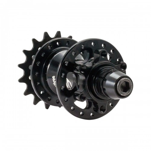 BOX THREE PRO DISC REAR 10MM 36H HUB BLACK