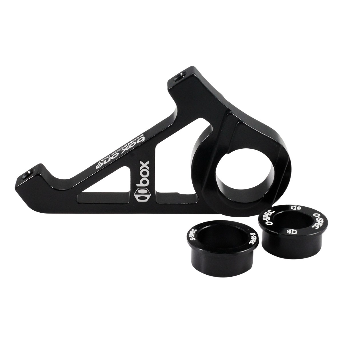 BOX ONE BMX DISC BRAKE ADAPTER SLIDING DROPOUT Color Black