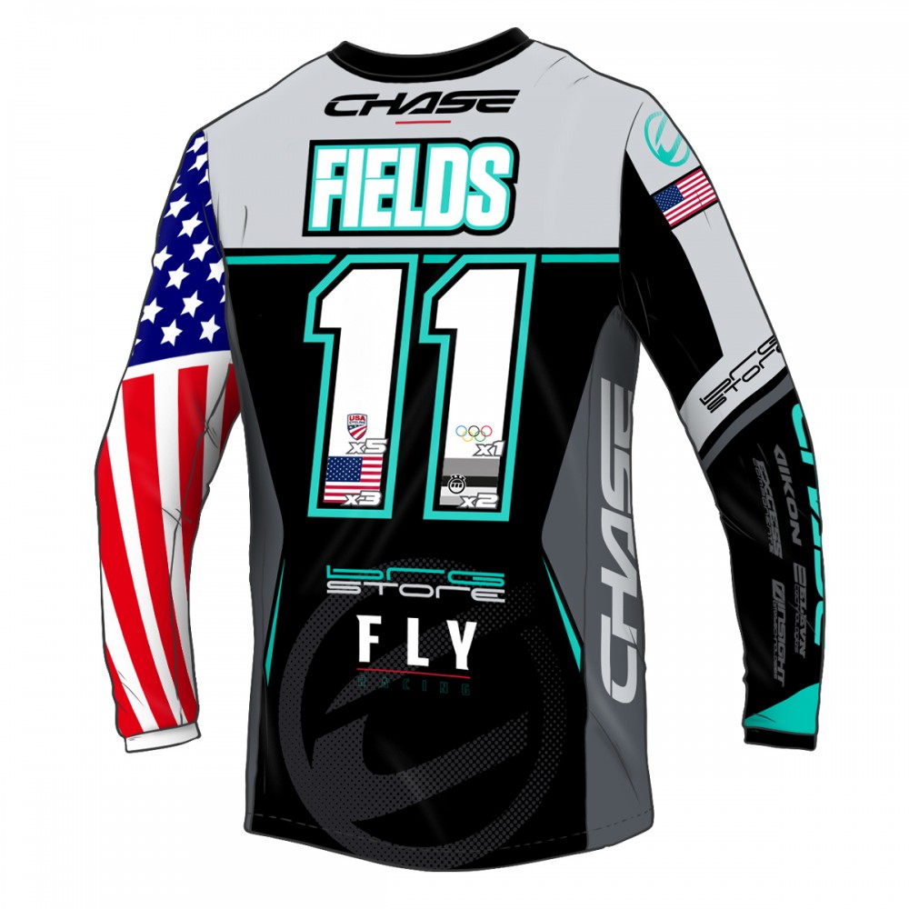CHASE TEAM JERSEY CONNOR FIELDS REPLICA 2025 Size XXS Color Black