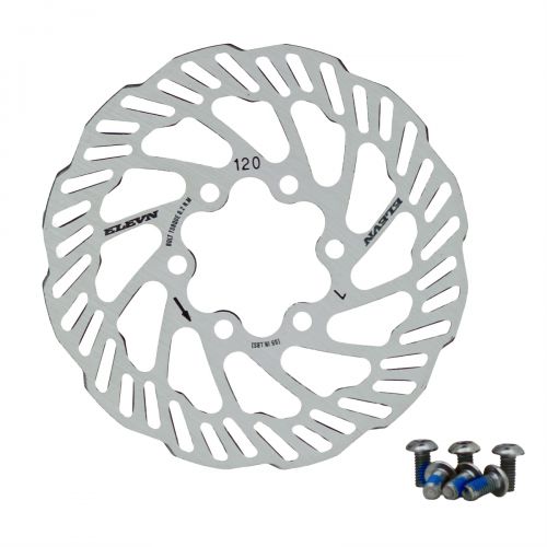 ELEVN DISC BRAKE ROTOR 120mm CHROME