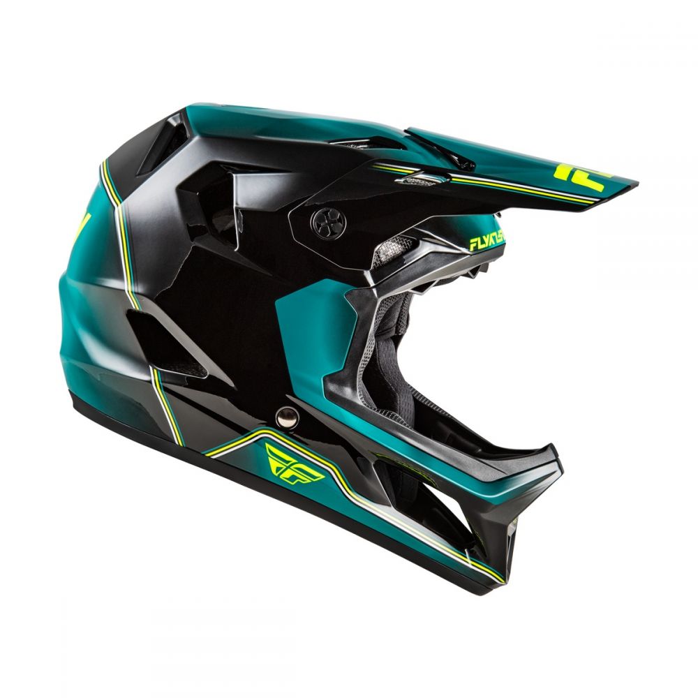 blue and green motorcycle helmets 1Storm Adult Motocross Helmet BMX MX ATV Dirt Bike Four Wheeler Quad Full Face Helmet Racing Style: HF801 Sonic : Automotive The Bell Qualifier Helmet offers a balance of safety FLY RACING RAYCE REPEAT HELMETS