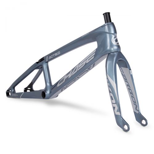 CHASE ACT2.0 BLUE DRAGONFLY / SILVER FRAME & FORK KIT