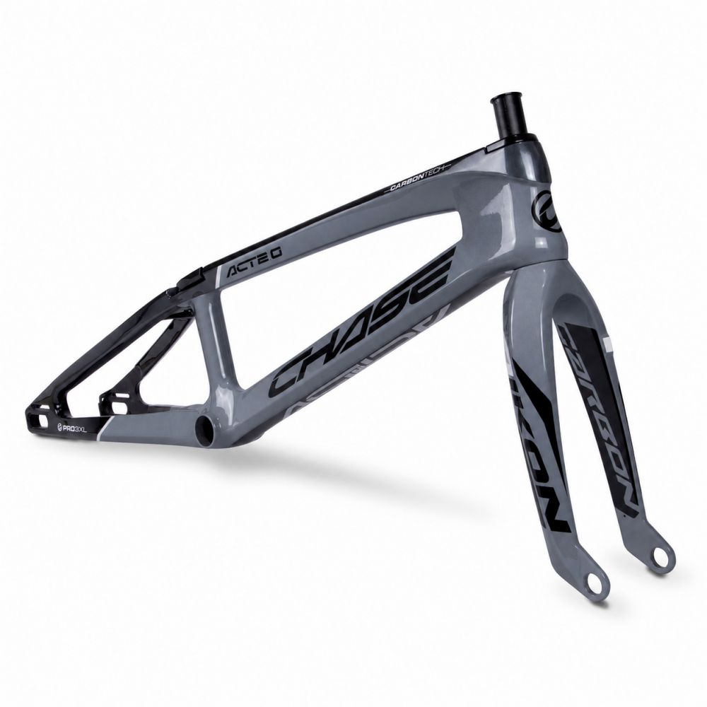 CHASE ACT2.0 SILVER / BLACK / WHITE FRAME & FORK KIT