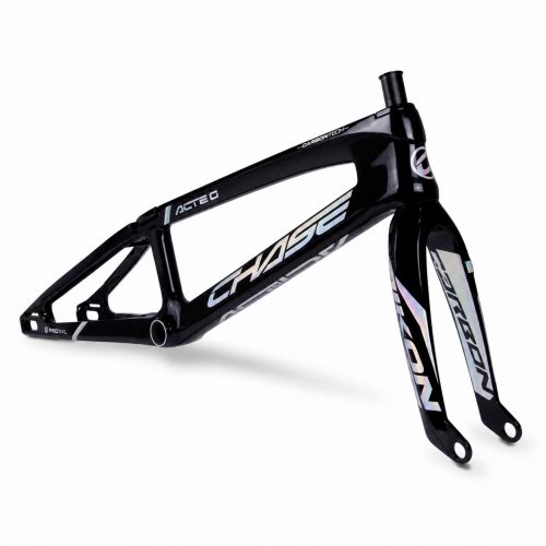 CHASE ACT2.0 BLACK / HOLOGRAPHIC FRAME & FORK KIT