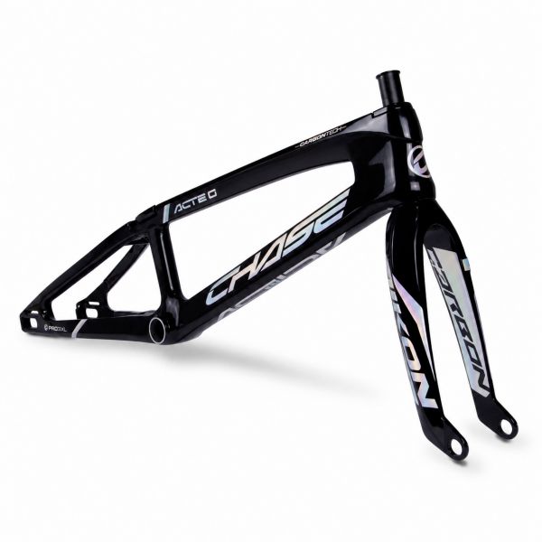 CHASE ACT2.0 BLACK / HOLOGRAPHIC FRAME & FORK KIT