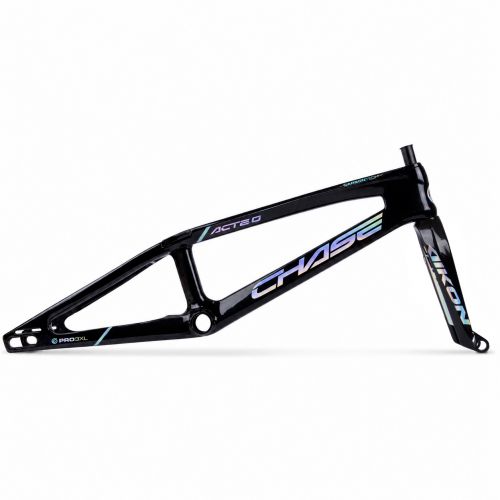 CHASE ACT2.0 BLACK / HOLOGRAPHIC FRAME & FORK KIT
