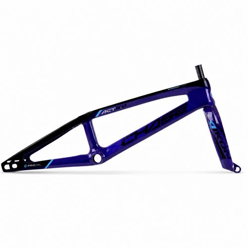 CHASE ACT2.0 PURPLE / BLACK / CYAN FRAME & FORK KIT