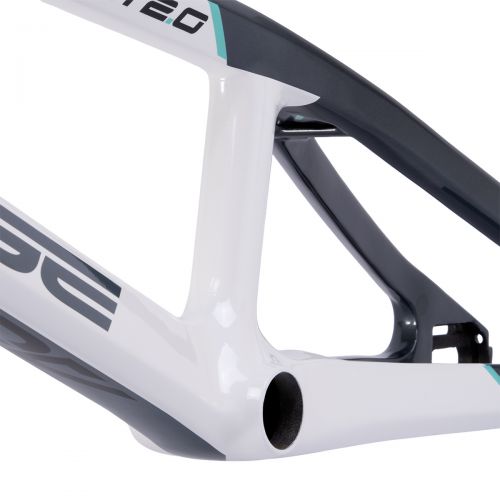 CHASE ACT2.0 WHITE / GREY / TEAL FRAME & FORK KIT