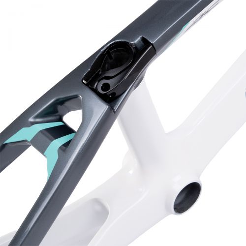 CHASE ACT2.0 WHITE / GREY / TEAL FRAME & FORK KIT
