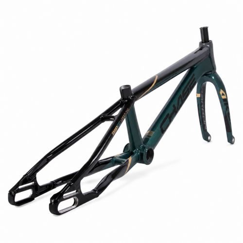 CHASE RSP6.0 DEEP GREEN / BLACK / GOLD FRAME & FORK KIT