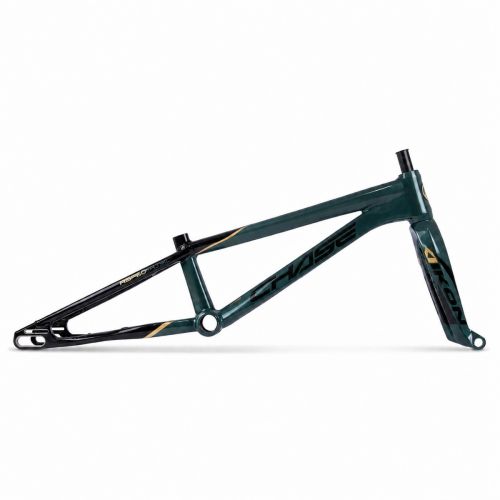 CHASE RSP6.0 DEEP GREEN / BLACK / GOLD FRAME & FORK KIT