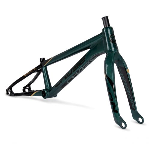 CHASE RSP6.0 DEEP GREEN / BLACK / GOLD FRAME & FORK KIT