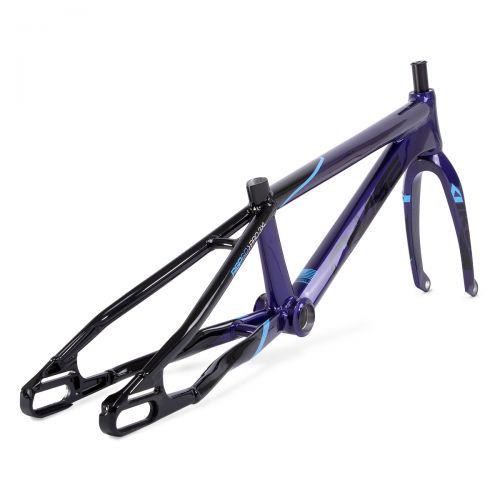 CHASE RSP6.0 PURPLE / BLACK / CYAN FRAME & FORK KIT