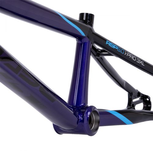 CHASE RSP6.0 PURPLE / BLACK / CYAN FRAME & FORK KIT