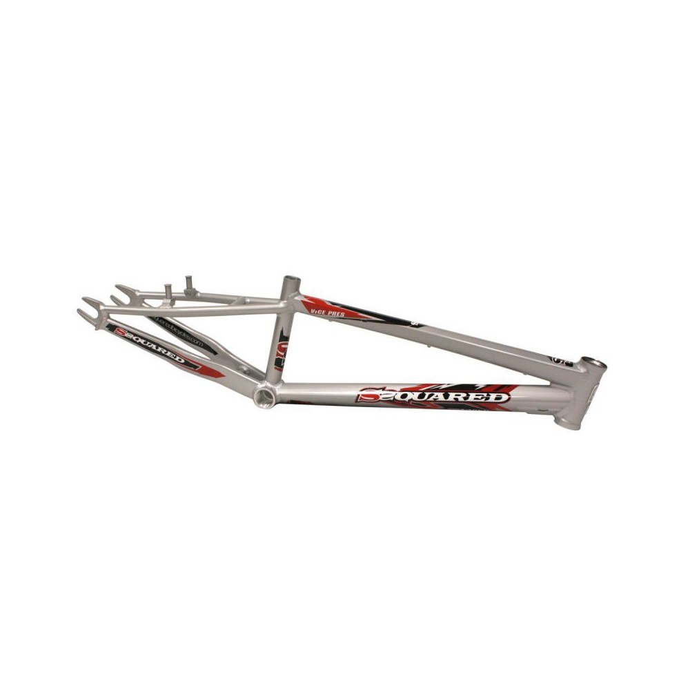 SSQUARED VP SILVER RED FRAME Frame Size Pro XL Color Silver Red