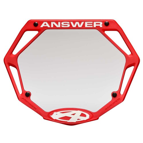 ANSWER BMX 3D NUMBER PLATE - PRO