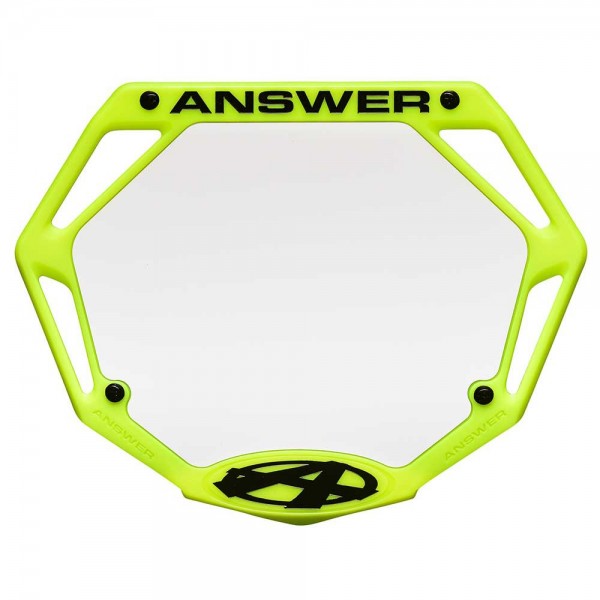 ANSWER BMX 3D NUMBER PLATE - PRO