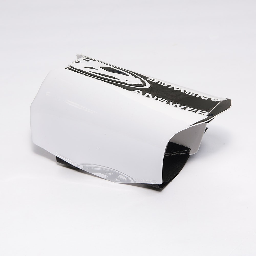 ANSWER BMX SIDE FRAME NUMBER PLATE Color White / Black