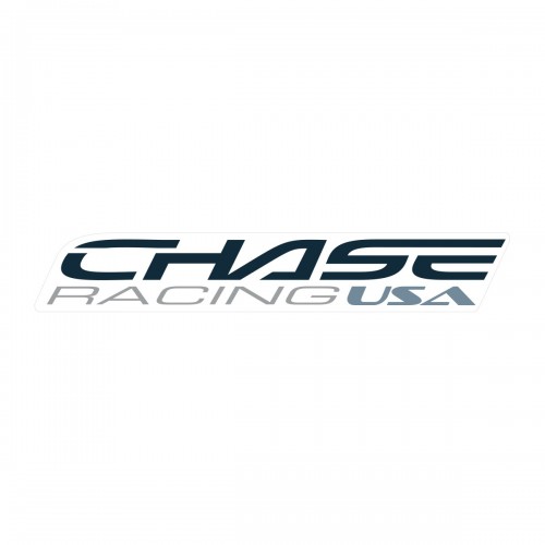 CHASE BIG STICKER 370x60MM DARK GREY