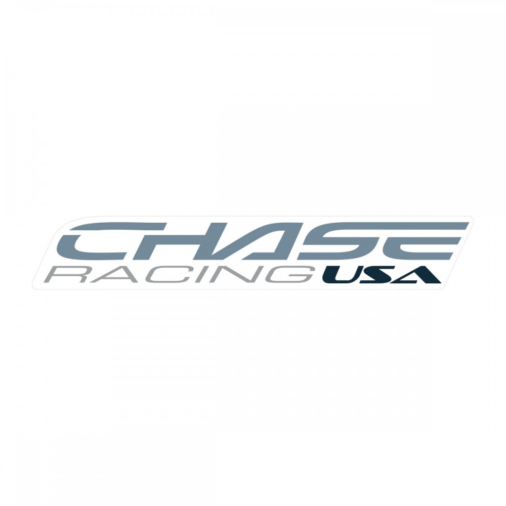 CHASE BIG STICKER 370x60MM LIGHTGREY