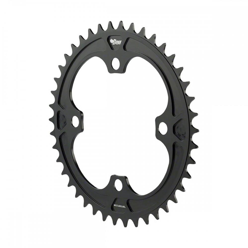 ONYX BMX CHAINRING 4 BOLT 104MM ANODIZED BLACK