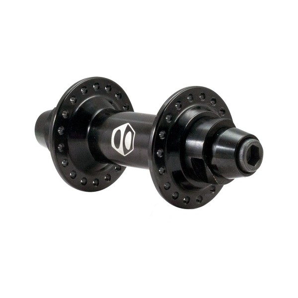 BOX THREE PRO 10mm FRONT 36H HUB BLACK