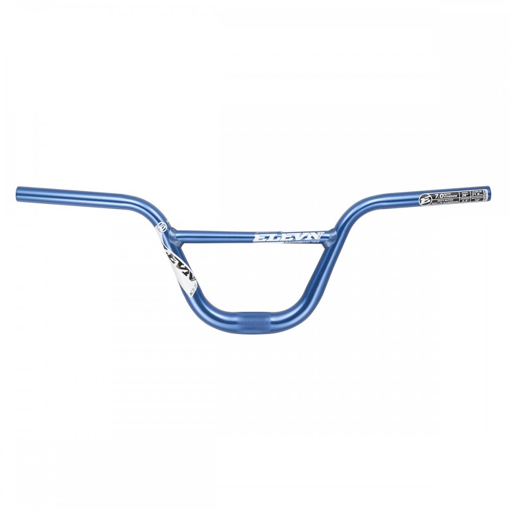 ELEVN 31.8MM ALLOY HANDLEBAR 7.0 Color Blue Handlebar Height 7.00