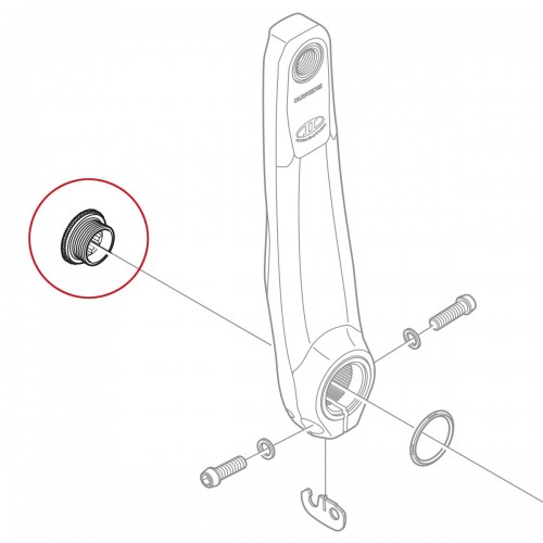 SHIMANO FC-M582 CRANK ARM FIXING BOLT