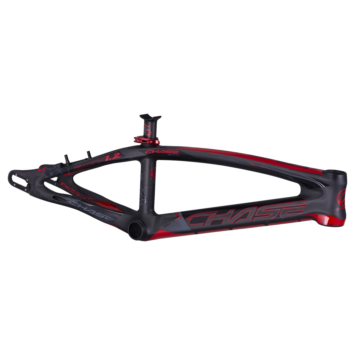 CHASE ACT 1.2 CARBON FRAME BLACK RED Color Black Red Frame Size Pro XL