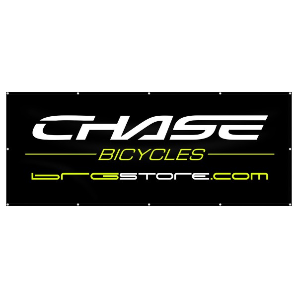 CHASE / BRG STORE BANNER 8x3ft BLACK