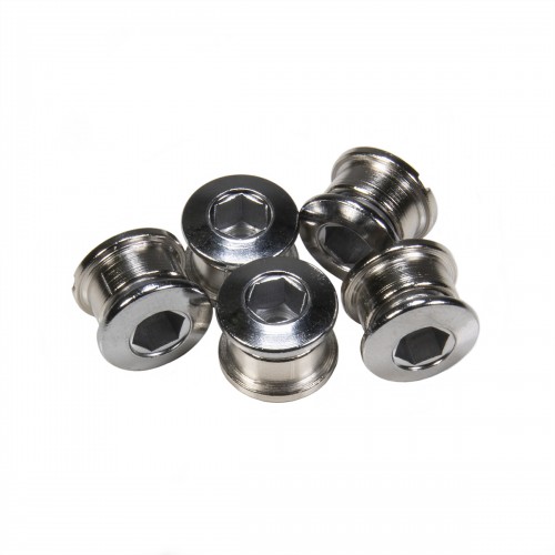 PACK 5 CHAINRING BOLTS INSIGHT 6.5X4MM CHROMOLY