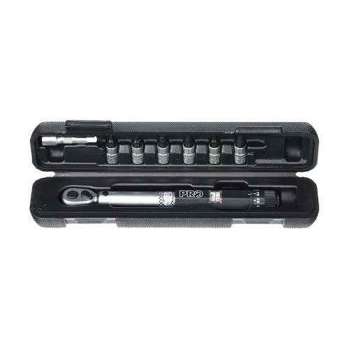 SHIMANO TORQUE WRENCH ADJUSTABLE 3-15NM WITH SOCKETS AND EXTENSION